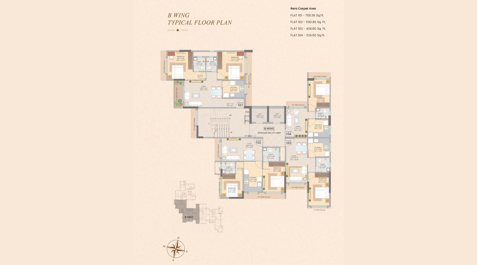 Atharva-Maitri-Enclave-Typical-Floor-Plan-B-Wing